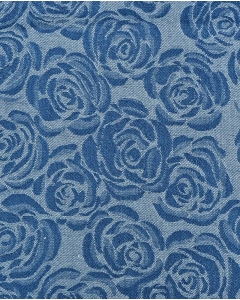 Denim Jacquard Roses 6223
