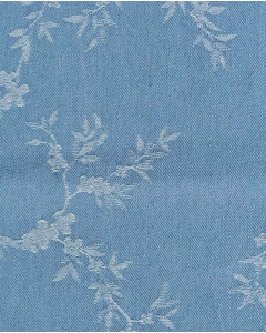 Denim Jacquard Flowers 6221