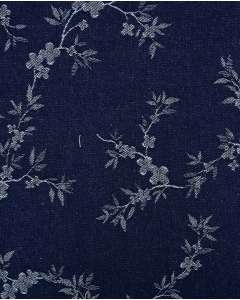 Denim Jacquard Flowers 6221