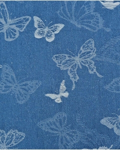 Denim Jacquard Butterfly 6230