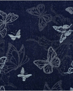 Denim Jacquard Butterfly 6230