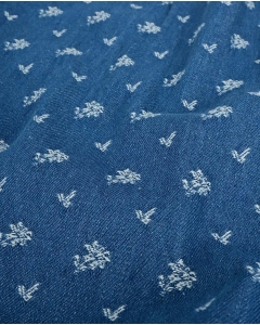 Denim Jacquard Little Flower 6229
