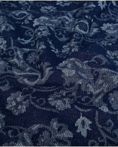 Denim Jacquard Floral 6228
