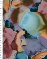 French Terry Digital Stylez Bright Ink 5580