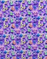 Poplin 3D Fnatasy Animals 5820