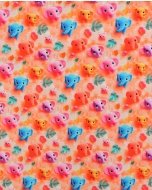 Poplin 3D Elephant 5818