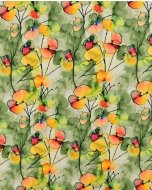 Poplin Digitaal Flowers 5830