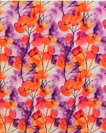 Poplin Digitaal Flowers 5830