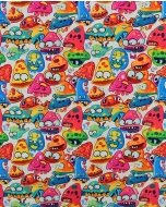 Poplin Digital Monsters 5832