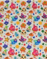 Poplin Digital Monsters 5833