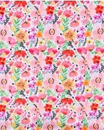 French Terry Digital Flowers 5917