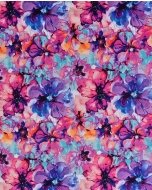 Jersey Digital Watercolor Flower 5927