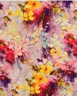 Bamboo Jersey Digital Flowers 5949