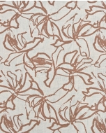 Ramie Linen Digital Abstract Flower 6067