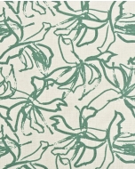 Ramie Linen Digital Abstract Flower 6067