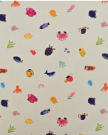 Poplin Organic Sealife 90085