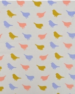 Poplin Organic Birds 90092