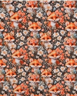 Jersey Digital Floral Fox 6156