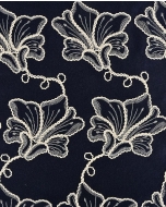 Jeans Embroidery Flower 6233