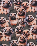Sweat Digital Happy Pugs 6148