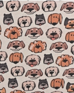 Alpen Fleece Digital Cute Dogs 6143