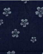 Denim Jacquard Flowers 6225