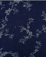Denim Jacquard Flowers 6221