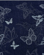 Denim Jacquard Butterfly 6230