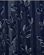 Denim Jacquard Leaves 6226
