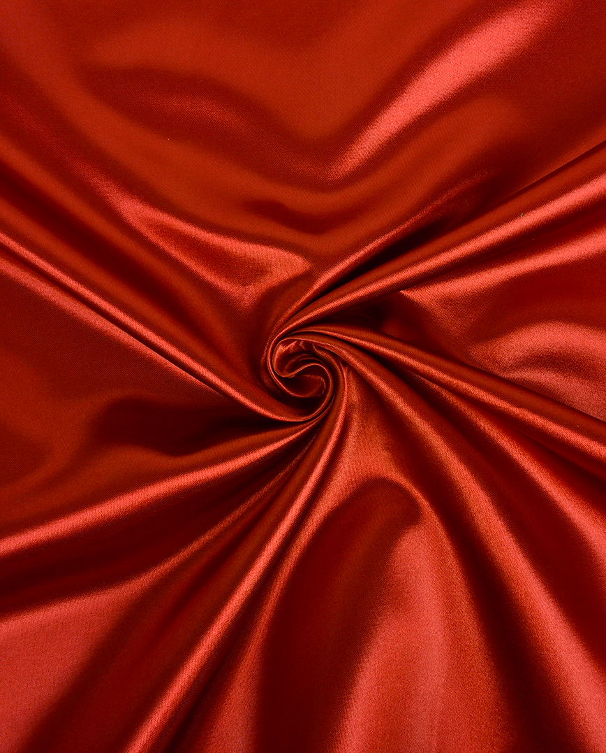 Satin, a smooth fabric with an elegant sheen