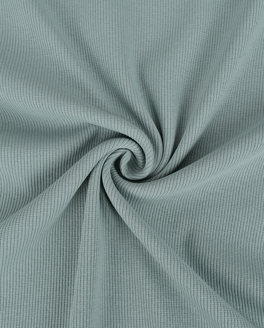 Stretch rib jersey with a vertical ribbed texture