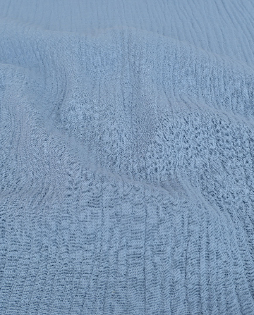 Light and airy double gauze fabric