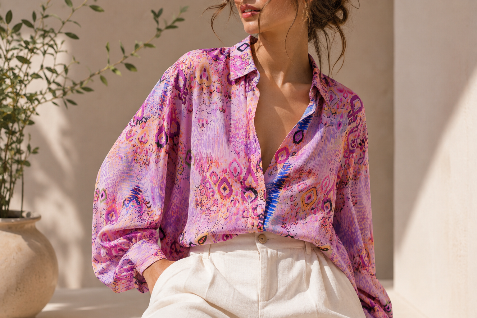 Different fabrics and sewing materials for a variety of projects