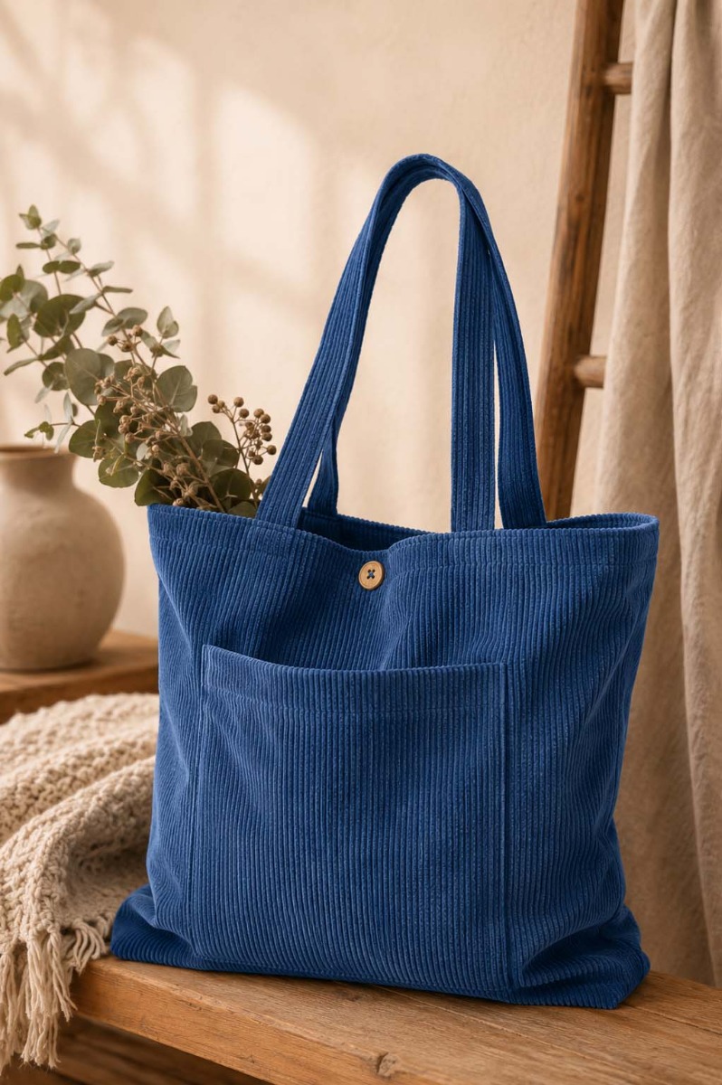 Bag and accessories made from sturdy fabric